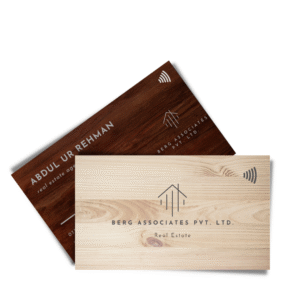 NFC Wooden Digital Business Card